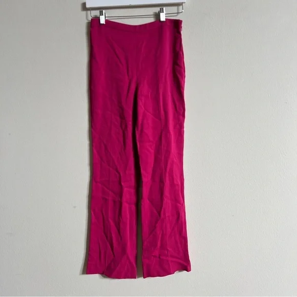 Emilio Pucci Fuchsia Pink Straight-Leg Pants - Picture 1 of 6